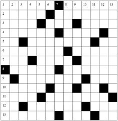 Careu de cuvinte încrucișate - Nr. 24